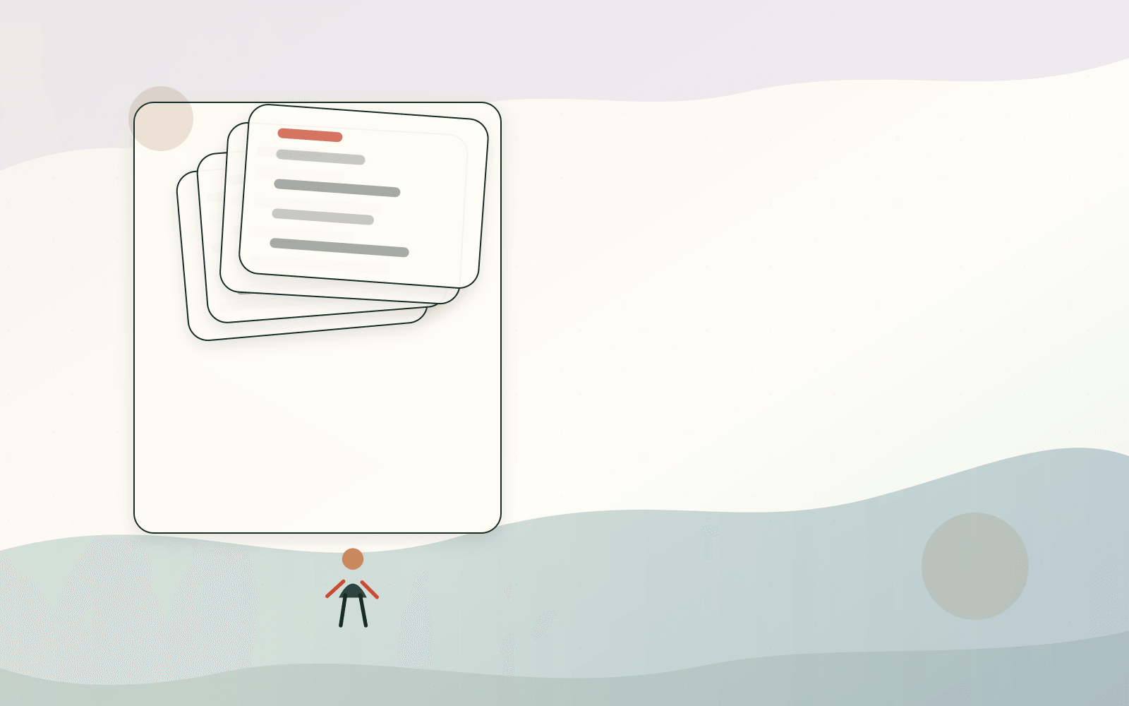 Documents, contacts, medications, and authority in one accessible folder.