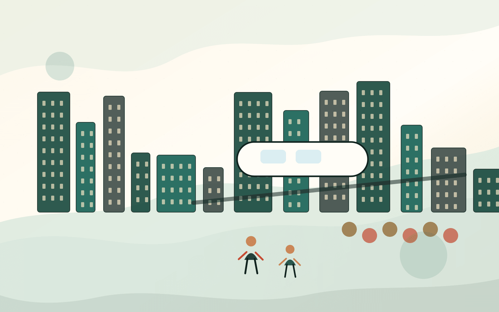 Fast rail access can keep relatives, hospitals, and airports reachable.
