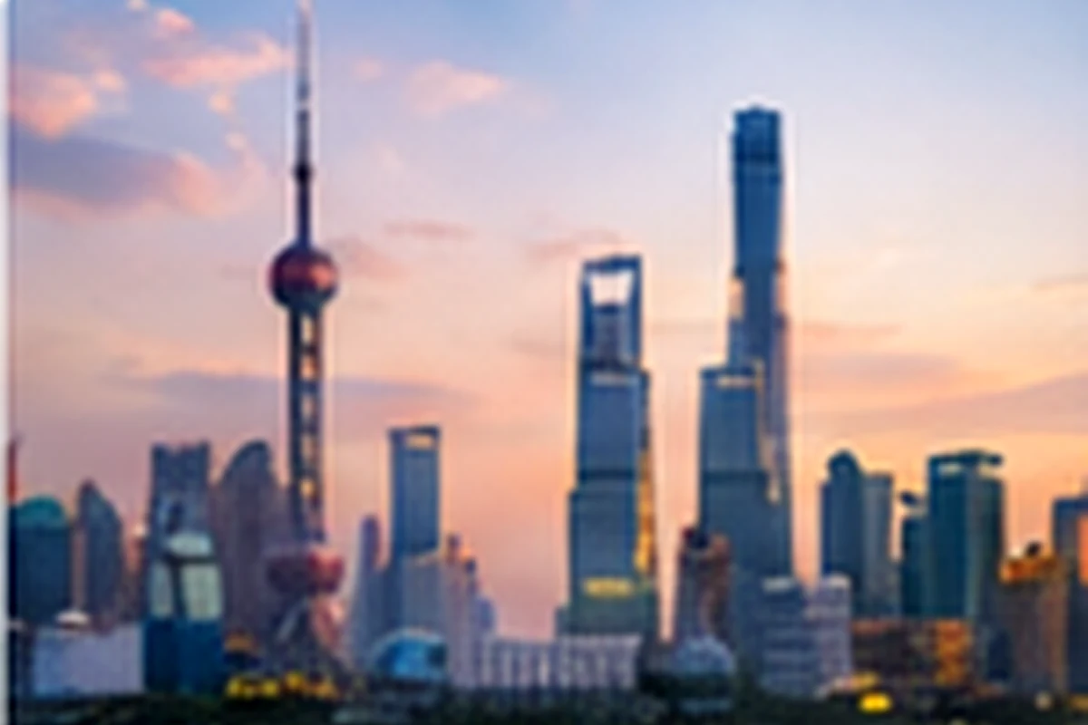 Shanghai skyline sunrise for major-city comparison
