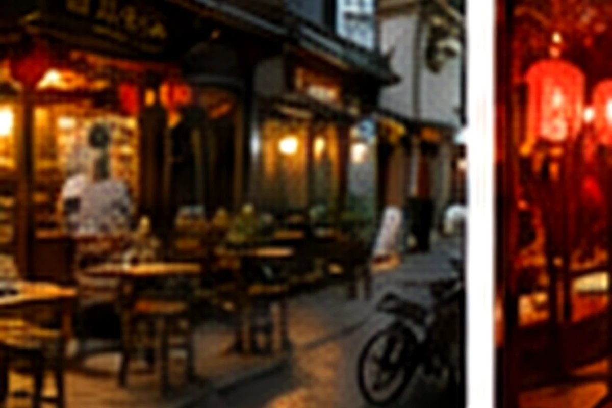 Traditional tea house as ordinary social routine