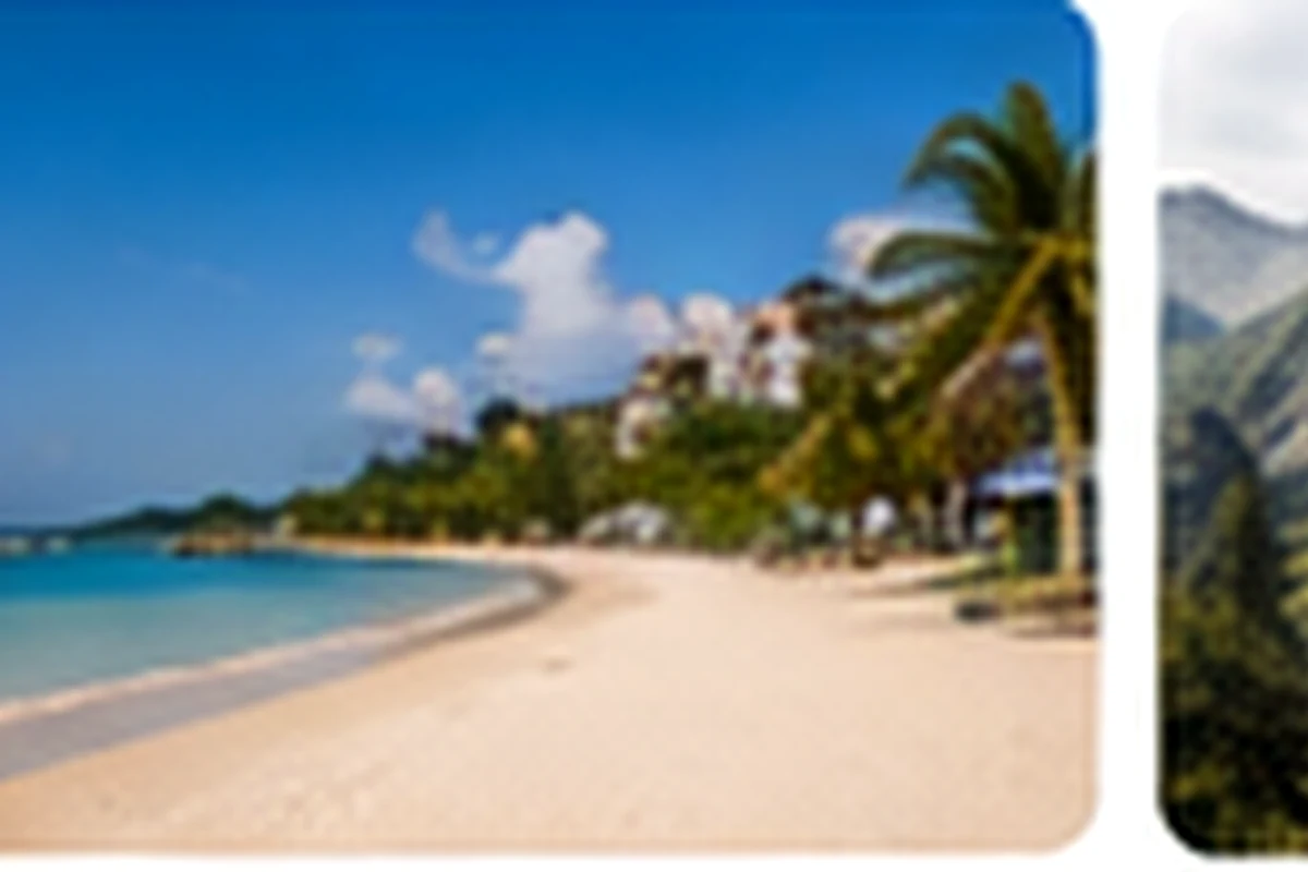 Warm coastal beach as climate option